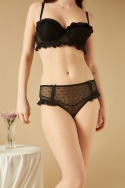 Princesse-ensemble Noir - Ensemble soutien-gorge / shorty, image n° 1