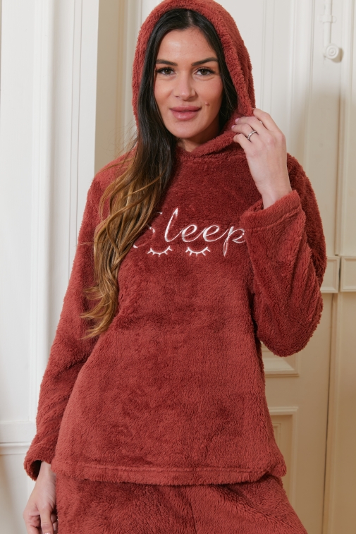 Us30388-line Bordeaux - Conjuntos de pijama