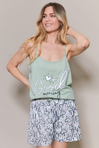 77337-galit Verde - Conjuntos de pijama 1