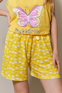77338-leor Amarelo - Conjuntos de pijama