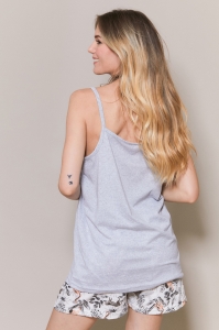 77340-miri Cinzento - Conjuntos de pijama